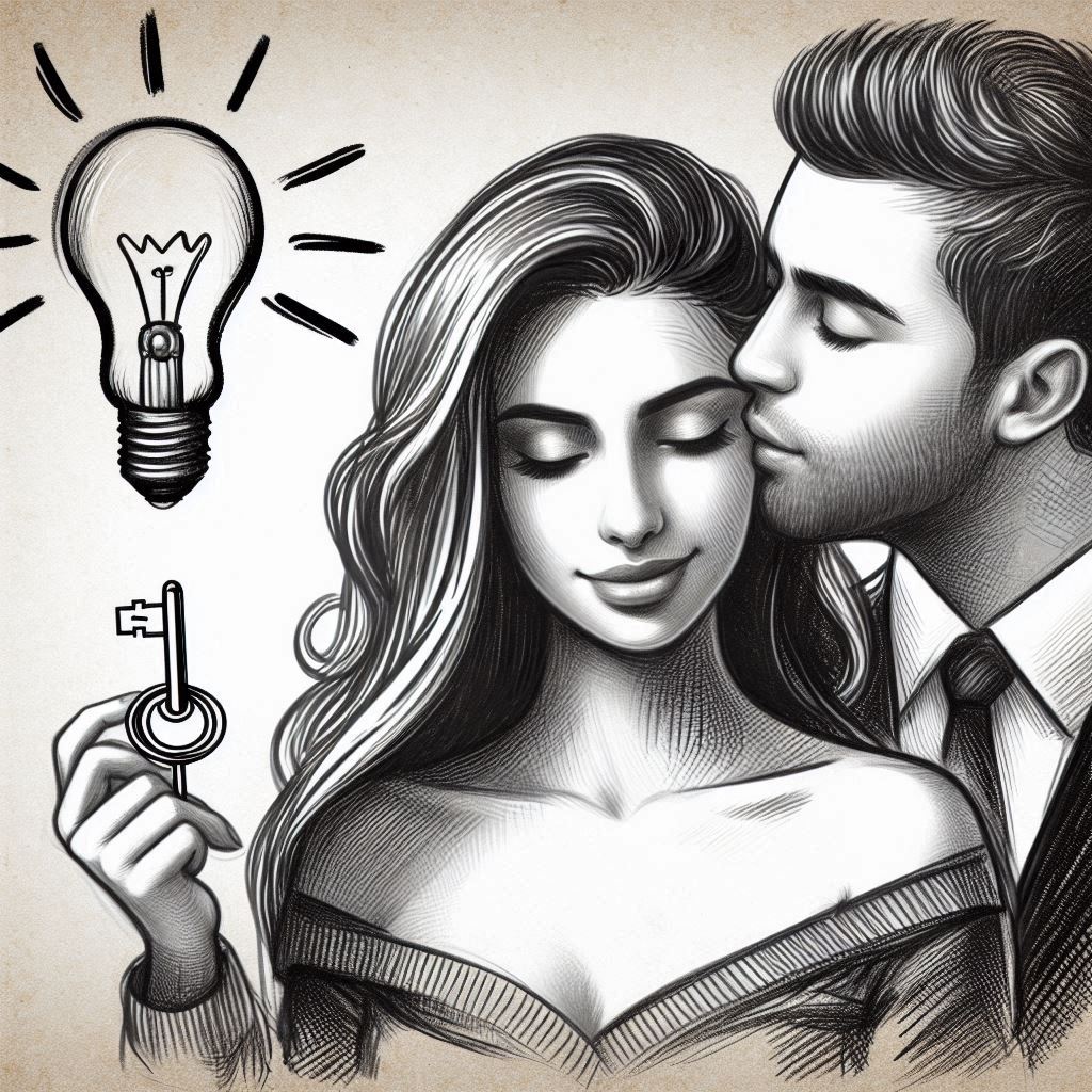 Enforced male chastity in a loving relationship